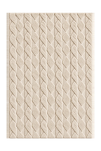 Pelo Diamond Cream Washable Rug - rgc341