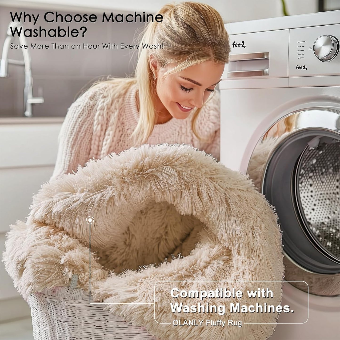 Rugsco Shag Rug Selection, Fluffy, Cozy & Machine Washable - rgc003